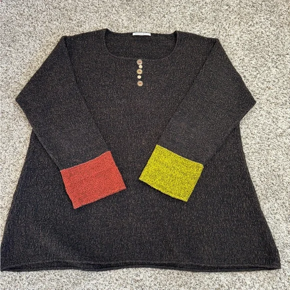 Margaret Winters Sweaters Margaret Winters Cotton Sweater L